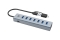 CONCEPTRONIC 7-Port Hub USB-A3.0/-C Adap.->7xA3.0 o.Netz. gr
