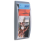Wand-Prospekthalter Quick Blick - A4, alu