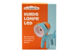RealPower LED-Tier Taschenlampe Blue Dog