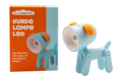 RealPower LED-Tier Taschenlampe Blue Dog