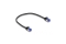 DELOCK RJ45 Netzwerkkabel Cat.6A S/FTP Slim 0,25 m schwarz