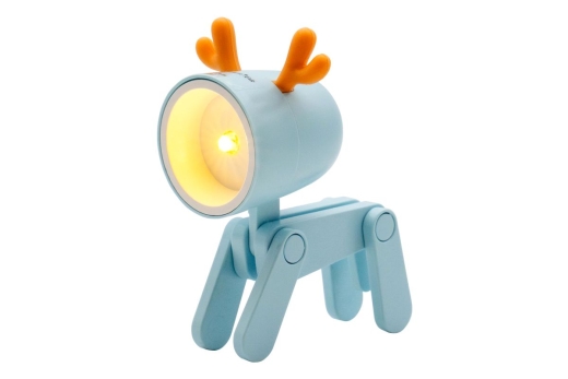 RealPower LED-Tier Taschanlampe Blue deer