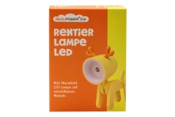 RealPower LED-Tier Taschenlampe Yellow deer