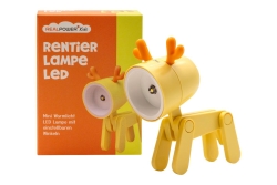 RealPower LED-Tier Taschenlampe Yellow deer