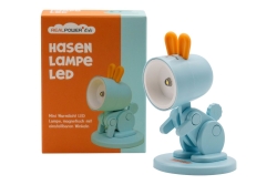 RealPower LED-Tier Taschenlampe Blue rabbit mit Sockel