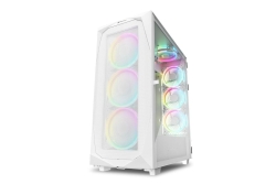 Sharkoon Gehäuse REV300 ATX/E-ATX 2xGlas weiß