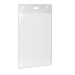 Namensschild A6 - Kunststoff, transparent, 105 x 148 mm,...