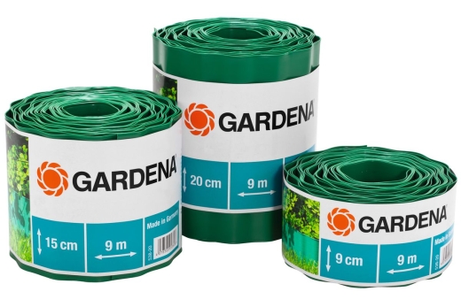 Gardena Raseneinfassung grün Rolle 9 cm hoch 9 m lang