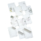 Einsteckschild Badgemaker®, 60x30mm, 540 Stück, weiß