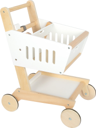 Einkaufswagen aus Holz „fresh“