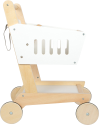 Einkaufswagen aus Holz „fresh“