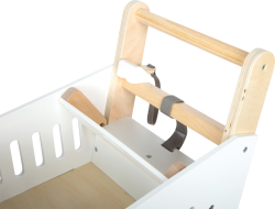 Einkaufswagen aus Holz „fresh“