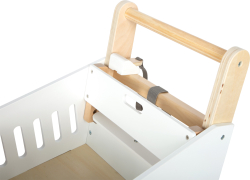 Einkaufswagen aus Holz „fresh“
