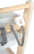 Einkaufswagen aus Holz „fresh“