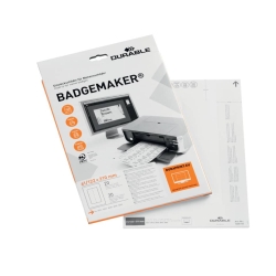 BADGEMAKER® Einsteckschilder - 61/122 x 210 mm,...