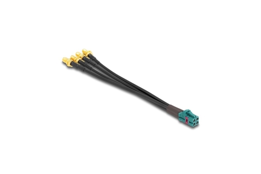 DELOCK Kabel mini FAKRA Z Buchse quad zu 4 x SMA Buchse TypA