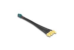 DELOCK Kabel mini FAKRA Z Buchse quad zu 4 x SMA Buchse TypA