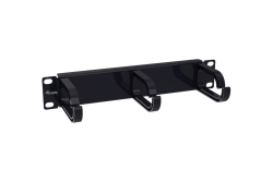 Equip 10 Kabelmanagement 3xPlastikringe 1U RAL9005