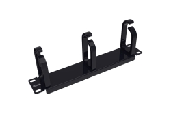 Equip 10 Kabelmanagement 3xPlastikringe 1U RAL9005