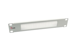 Equip 10 Bürstenblende 1U RAL7035