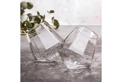 Mad Monkey - Whiskeygläser Diamond (2er Set) transparent