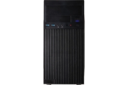 Inter-Tech Geh IT-6521 black Micro-Tower 2xUSB 3.2 Gen 1