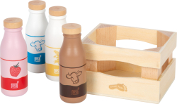 Kiste mit Milchgetränken „fresh“