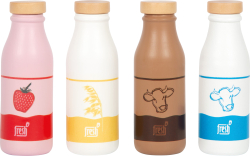 Kiste mit Milchgetränken „fresh“