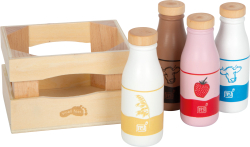 Kiste mit Milchgetränken „fresh“