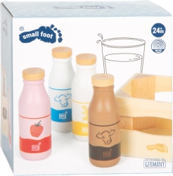 Kiste mit Milchgetränken „fresh“