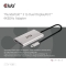 Club3D Adapter Thunderbolt 3 > 2x DP 1.2 4K@60Hz aktiv St/Bu retail