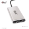 Club3D Adapter Thunderbolt 3 > 2x DP 1.2 4K@60Hz aktiv St/Bu retail