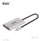 Club3D Adapter Thunderbolt 3 > 2x DP 1.2 4K@60Hz aktiv St/Bu retail
