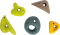 Kletterwand mit Klettersteinen „Adventure“