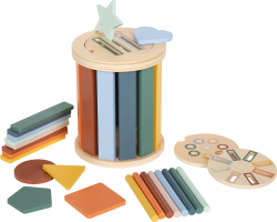 Montessori Sortierspiel mit Trommel