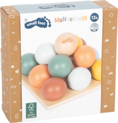 Montessori Sortierspiel mit Kugeln