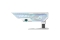 ASUS ROG XH01 HERCULX GRAPHICS CARD HOLDER WHITE