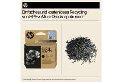 HP 924e Schwarz Tintenpatrone EvoMore