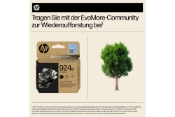HP 924e Schwarz Tintenpatrone EvoMore