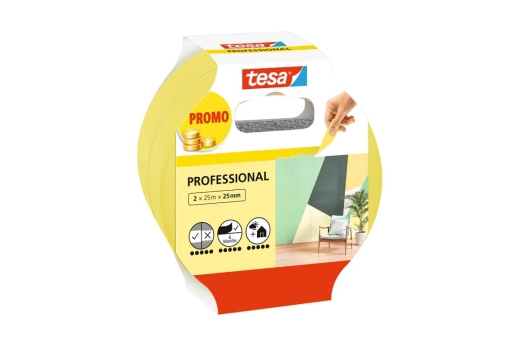 tesa Malerband Professional 2 x 25m x 25mm
