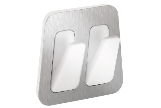 tesa Powerstrips Waterproof Doppelhaken Metall/Kunststoff