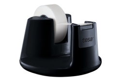 tesafilm EasyCut Tischabroller Comp +1 Rolle kristallschw.