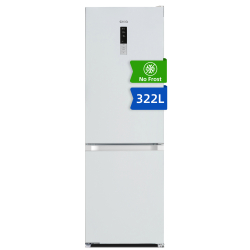 CHiQ Kühl-Gefrierkombi GCB340NEIDW 226L/96L wh D...