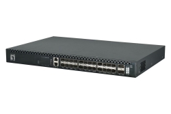 LevelOne Switch 24x10GSFP+/2x100GQSFP+ TOR 19 Managed L3