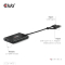 Club3D Adapter USB-C (USB A Adapter) > 2x HDMI 4K@60Hz St/Bu retail