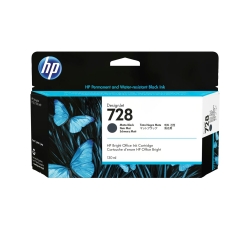 HP 728 Mattschwarz Tintenpatrone 130ml
