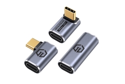 GRAUGEAR 40Gbps USB-C Adapter Aluminium 3er Pack