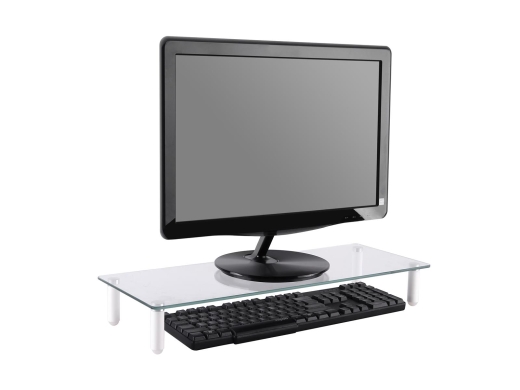 Equip Monitortischerhöhung Glastisch 20Kg schwarz retail