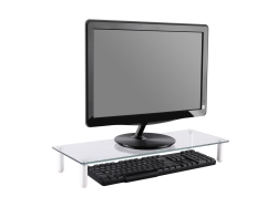 Equip Monitortischerhöhung Glastisch 20Kg schwarz retail