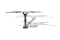 Equip Wandhalterung 23-55/1TFT V.bewegl. 1Gelenk 30Kg sw retail